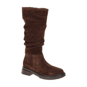 Waldl?ufer 511804 H-SHELLY Damen Langschaft Stiefel Braun Chocolate Weit-Fu?bett