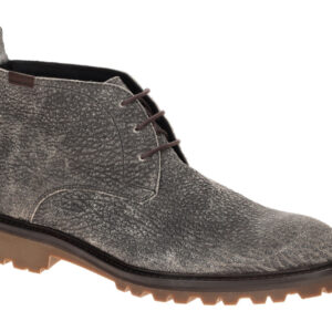 Floris van Bommel FvB 50082-30-01 Herrenstiefelette Grau Rauhleder mit Profil...