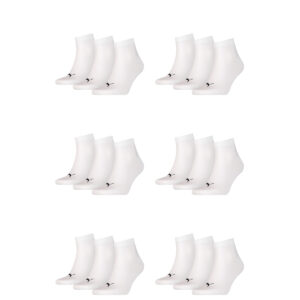 18 Paar Puma Unisex Quarter Socken Sneaker Gr. 35 - 49 für Damen Herren Füßling...