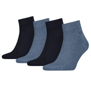 Calvin Klein Quarter Sneaker Socken Herren Kurzsocke 4 Paar