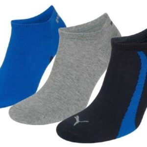 3 Paar Puma Sneaker Socken Gr. 35 - 46 Unisex für Damen Herren Füßlinge