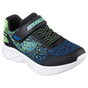 Skechers MICROSPEC II Kinder Sneaker 403920L Schwarz