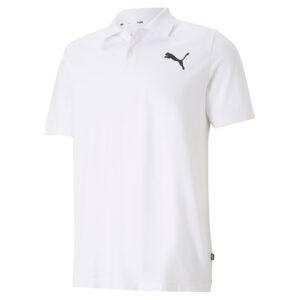 PUMA Herren ESS Pique Polo Shirt weiss 586674 52