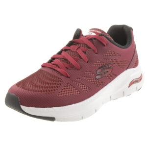 Skechers Herren Arch-Fit CHARGE BACK Sneakers Sportschuhe 232042 BURG rot