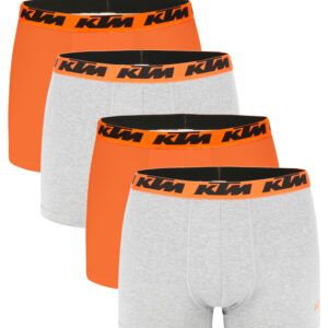 KTM by FREEGUN Boxershorts für Herren Unterwäsche Pant Men´s Boxer 4 er Multipac...