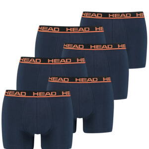 Head Herren Basic Boxer Pant Shorts Unterwäsche Unterhose 6 er Pack