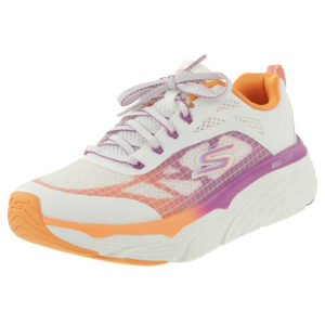 Skechers MAX CUSHIONING ELITE EVEN STRIDE Sneakers Laufschuhe Fitness Damen weis...