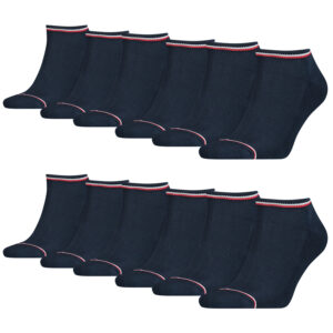 12 Paar TOMMY HILFIGER Herren ICONIC SNEAKER Gr. 39 - 49 Sneaker Socken