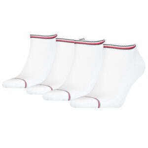 4 Paar TOMMY HILFIGER Herren ICONIC SNEAKER Gr. 39 - 49 Sneaker Socken
