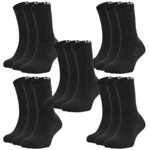 15 Paar Under Armour Core Crew Socken Unisex Sportsocken 1358345