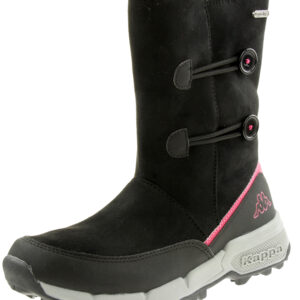 Kappa Damen Kids Stiefelette Winterschuh Boots 260901T schwarz pink