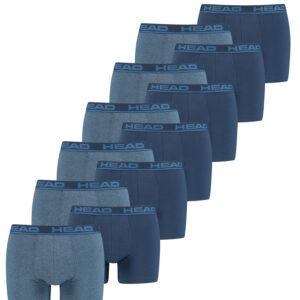 Head Herren Basic Boxer Pant Shorts Unterwäsche Unterhose 12 er Pack