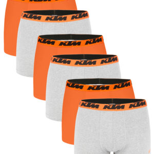 KTM by FREEGUN Boxershorts für Herren Unterwäsche Pant Men´s Boxer 6 er Pack