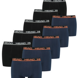 HEAD Herren Men's Basic Boxers Boxer Shorts 10 er Pack