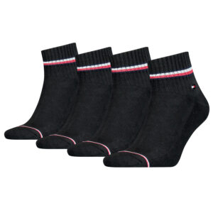 4 Paar TOMMY HILFIGER Herren ICONIC QUARTER Gr. 39 - 49 Sneaker Socken