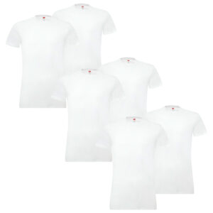 6 er Pack Levis 200SF Crew T-Shirt Men Herren Unterhemd Rundhals