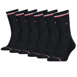 6 Paar TOMMY HILFIGER Herren ICONIC Socken Gr. 39 - 49 Tennis Socken